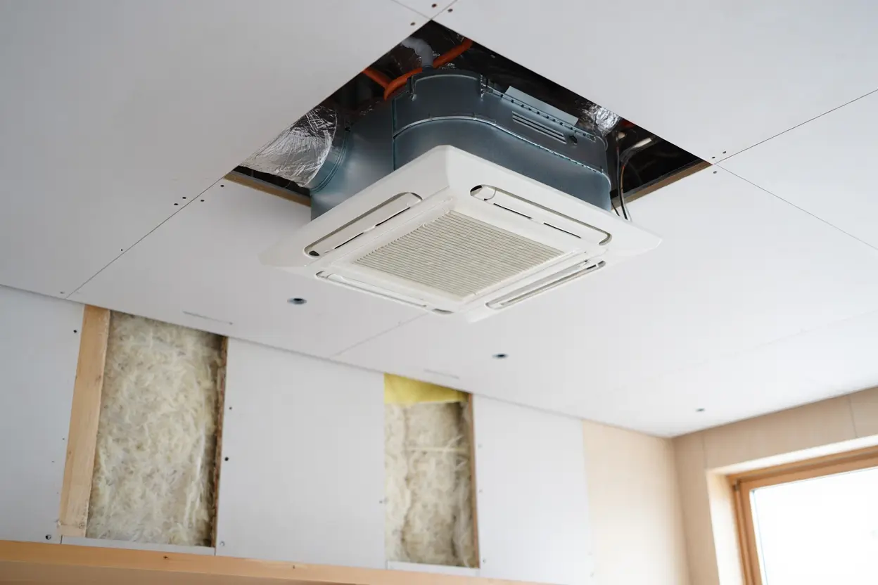 Installation VMC thermodynamique en cuisine