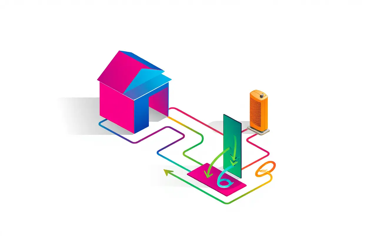 Synergie isolation VMC pompe à chaleur