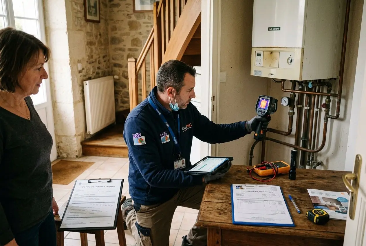 Visite de diagnostic chauffage